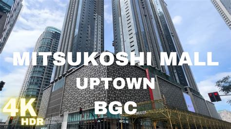 Mitsukoshi Mall, BGC: First.
